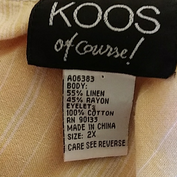 Koos of Course Yellow shirt - Picture 6 of 6